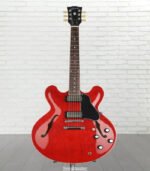 Gibson ES-335 Semi-hollowbody Electric Guitar - Sixties Cherry - Image 9