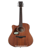 Ibanez AW54LCE Acoustic-Electric Guitar - Open Pore Natural - Image 2