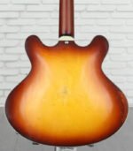 Eastman Guitars T64/v Thinline Hollowbody Electric Guitar - Antique Goldburst Varnish - Image 8