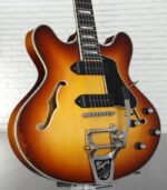 Eastman Guitars T64/v Thinline Hollowbody Electric Guitar - Antique Goldburst Varnish - Image 10