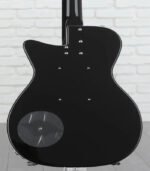 Danelectro Baritone Left-handed Electric Guitar - Black - Image 7