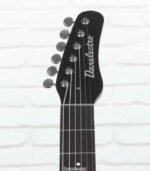 Danelectro Baritone Left-handed Electric Guitar - Black - Image 4