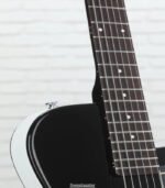 Danelectro Baritone Left-handed Electric Guitar - Black - Image 6