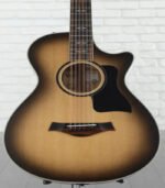 Taylor Custom Grand Concert 12-string Acoustic-electric Guitar - Charcoal, Sweetwater Exclusive - Image 5