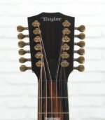 Taylor Custom Grand Concert 12-string Acoustic-electric Guitar - Charcoal, Sweetwater Exclusive - Image 7