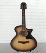 Taylor Custom Grand Concert 12-string Acoustic-electric Guitar - Charcoal, Sweetwater Exclusive - Image 12
