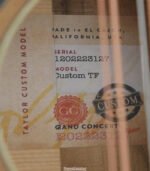 Taylor Custom Grand Concert 12-string Acoustic-electric Guitar - Charcoal, Sweetwater Exclusive - Image 13