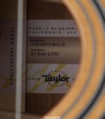 Taylor 50th Anniversary 314ce Grand Auditorium Acoustic-electric Guitar - Tobacco - Image 11