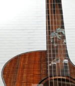 Taylor Custom Grand Auditorium Acoustic-electric Guitar - Natural - Image 5