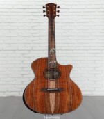 Taylor Custom Grand Auditorium Acoustic-electric Guitar - Natural - Image 3