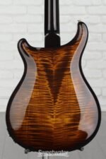 PRS Hollowbody II Piezo Electric Guitar - Black Gold Wraparound Burst, 10-Top - Image 6
