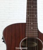 D'Angelico Premier Fulton LS 12-string Acoustic-electric Guitar - Mahogany Satin - Image 7