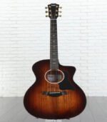 Taylor 224ce-K DLX Grand Auditorium Acoustic-electric Guitar - Tobacco - Image 3
