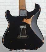 EVH Limited-edition Frankenstein Series Relic Electric Guitar - Blueburst - Image 5