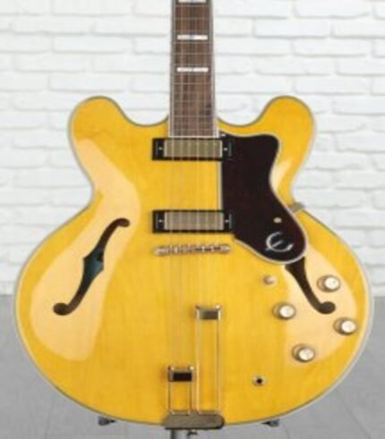 Epiphone Sheraton Frequensator Semi-hollowbody Electric Guitar - Viper Blue, Sweetwater Exclusive