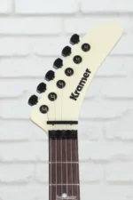 Kramer 1983 Baretta Reissue Electric Guitar - Classic White - Image 8