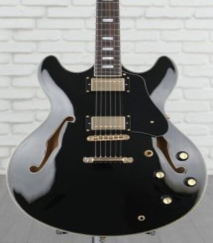 Sire Larry Carlton H7 Semi-hollow Electric Guitar - Black