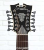 D'Angelico Premier Fulton LS 12-string Acoustic-electric Guitar - Mahogany Satin - Image 5