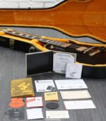 Gibson Custom 1968 Les Paul Custom Reissue Electric Guitar - Murphy Lab Ultra Light Aged Ebony - Image 4