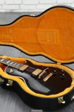 Gibson Custom 1968 Les Paul Custom Reissue Electric Guitar - Murphy Lab Ultra Light Aged Ebony - Image 5