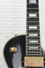 Gibson Custom 1968 Les Paul Custom Reissue Electric Guitar - Murphy Lab Ultra Light Aged Ebony - Image 6