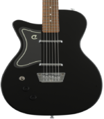 Danelectro Baritone Left-handed Electric Guitar - Black