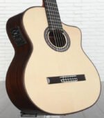 Cordoba GK Pro Negra Nylon String Acoustic-Electric Guitar - Spruce - Image 2