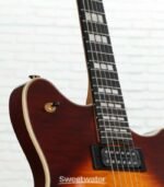 EVH SA-126 Special Quilted Maple Semi-hollowbody Electric Guitar - Trans Purple - Image 4