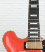 Gibson Custom 1959 ES-355 Reissue Stop Bar Semi-hollow Electric Guitar - Murphy Lab Light Aged Watermelon Red - Image 5