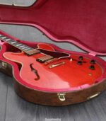 Gibson Custom 1959 ES-355 Reissue Stop Bar Semi-hollow Electric Guitar - Murphy Lab Light Aged Watermelon Red - Image 8