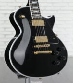 Gibson Custom Les Paul Custom - Ebony with Ebony Fingerboard - Image 3