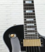 Gibson Custom Les Paul Custom - Ebony with Ebony Fingerboard - Image 6