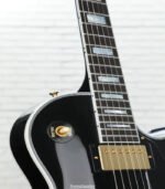 Gibson Custom Les Paul Custom - Ebony with Ebony Fingerboard - Image 8