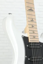 PRS SE NF 3 Electric Guitar - Pearl White with Maple Fingerboard - Image 7