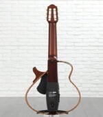Yamaha SLG200NW Silent Guitar, Wide Nylon-String - Natural - Image 10
