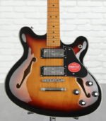 Squier Classic Vibe Starcaster Semi-hollowbody Electric Guitar - 3-tone Sunburst