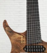 Strandberg Boden J Artisan 7 Electric Guitar Run #4 - Transparent Grey Satin with Brown Resin - Image 8