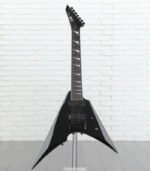 ESP LTD Arrow-1007 EverTune 7-string Baritone Electric Guitar - Black - Image 2