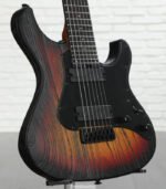 ESP SN-1007 7-string Baritone Electric Guitar - Fireblast