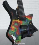 Strandberg Boden Standard NX 6 Sarah Longfield Edition Electric Guitar - Black Doppler Gloss - Image 4