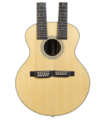Martin Grand J-28E DN Doubleneck Standard Series Acoustic-electric Guitar - Aging Toner
