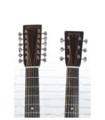 Martin Grand J-28E DN Doubleneck Standard Series Acoustic-electric Guitar - Aging Toner - Image 6