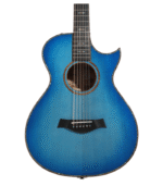 Taylor 2025 Catch Custom #1 C52ce "Windward Coast" Grand Concert 12-string Acoustic-electric Guitar - Blue Shaded Edgeburst