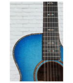 Taylor 2025 Catch Custom #1 C52ce "Windward Coast" Grand Concert 12-string Acoustic-electric Guitar - Blue Shaded Edgeburst - Image 3