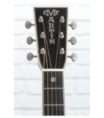 Martin OM-45 John Mayer Platinum Anniversary Acoustic Guitar - Platinum Gray Burst Top with Platinum Gray Toner Back & Sides - Image 5