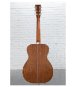 Martin OM-45 John Mayer Platinum Anniversary Acoustic Guitar - Platinum Gray Burst Top with Platinum Gray Toner Back & Sides - Image 6