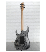 Schecter USA Sunset Extreme FR Electric Guitar - Satin Black/Silver Crackle - Image 6