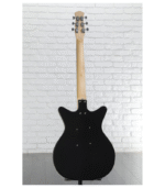 Danelectro Stock '59 Electric Guitar - Black - Image 8