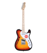 Squier Affinity Series Telecaster Thinline Electric Guitar - 3-color Sunburst with Maple Fingerboard - Image 4