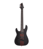 Schecter C-7 Multi-scale Rob Scallon Left-handed 7-string Electric Guitar - Satin Dark Roast - Image 3